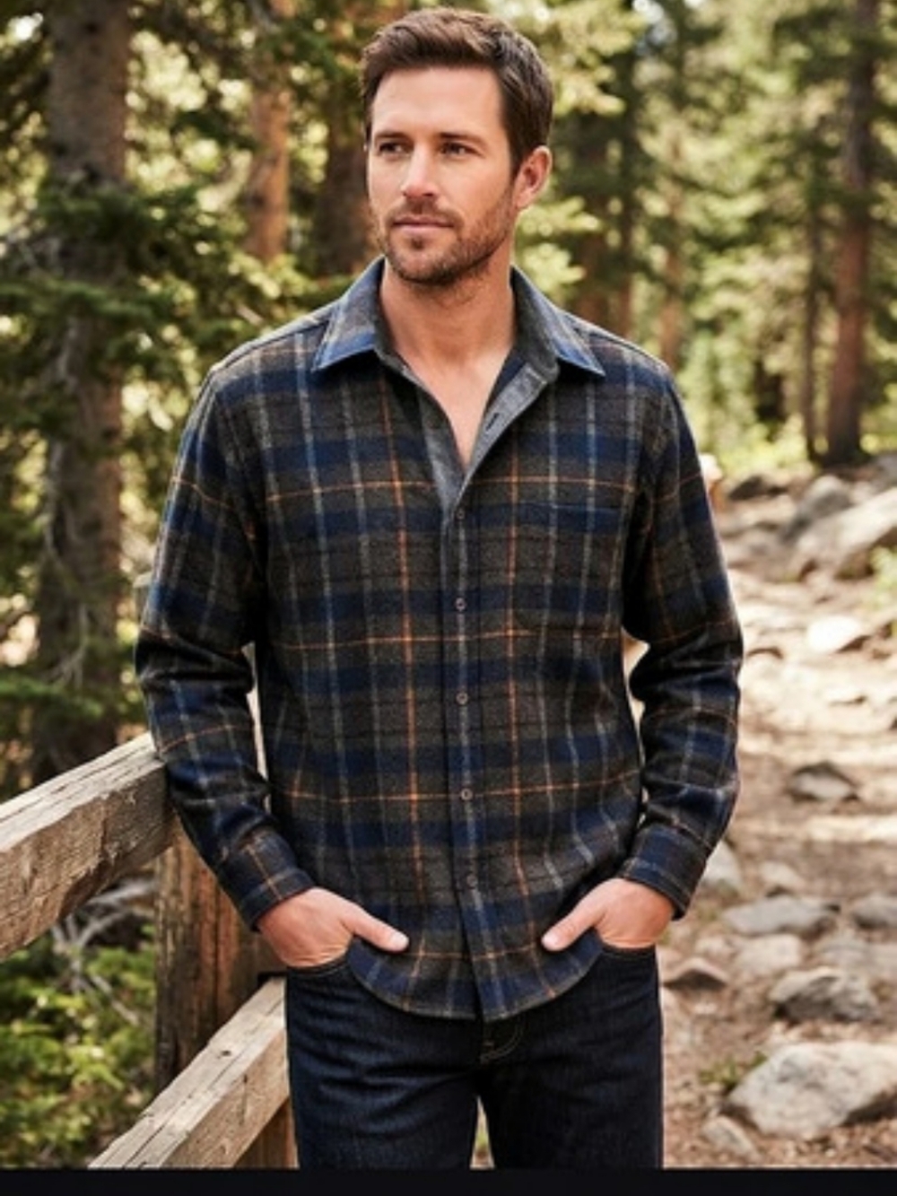 (NWOT) Pendleton Plaid Wool shirt